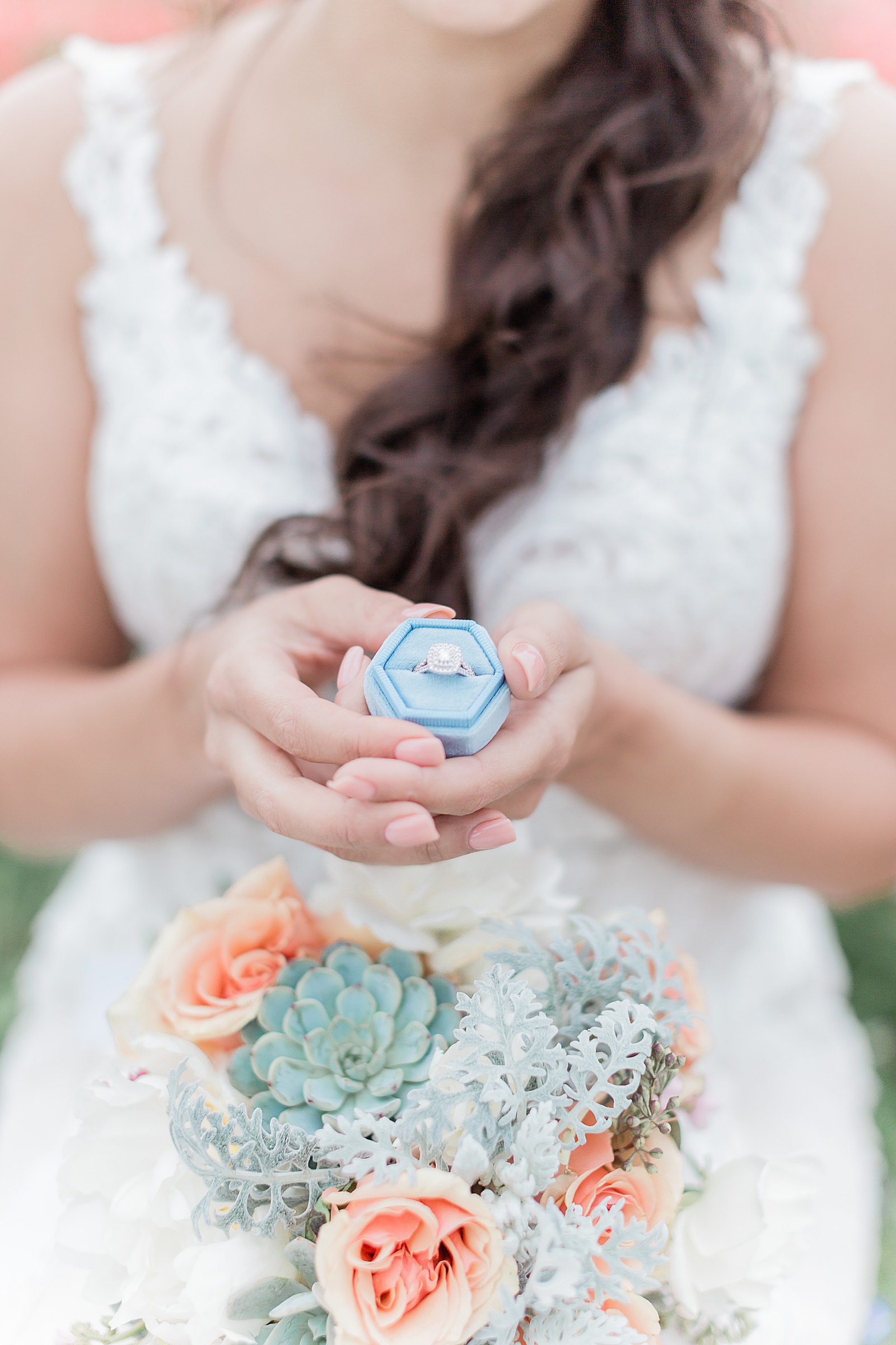 Engagement Ring in Succulents, Anna Kay Photography, Destination Wedding Photographer