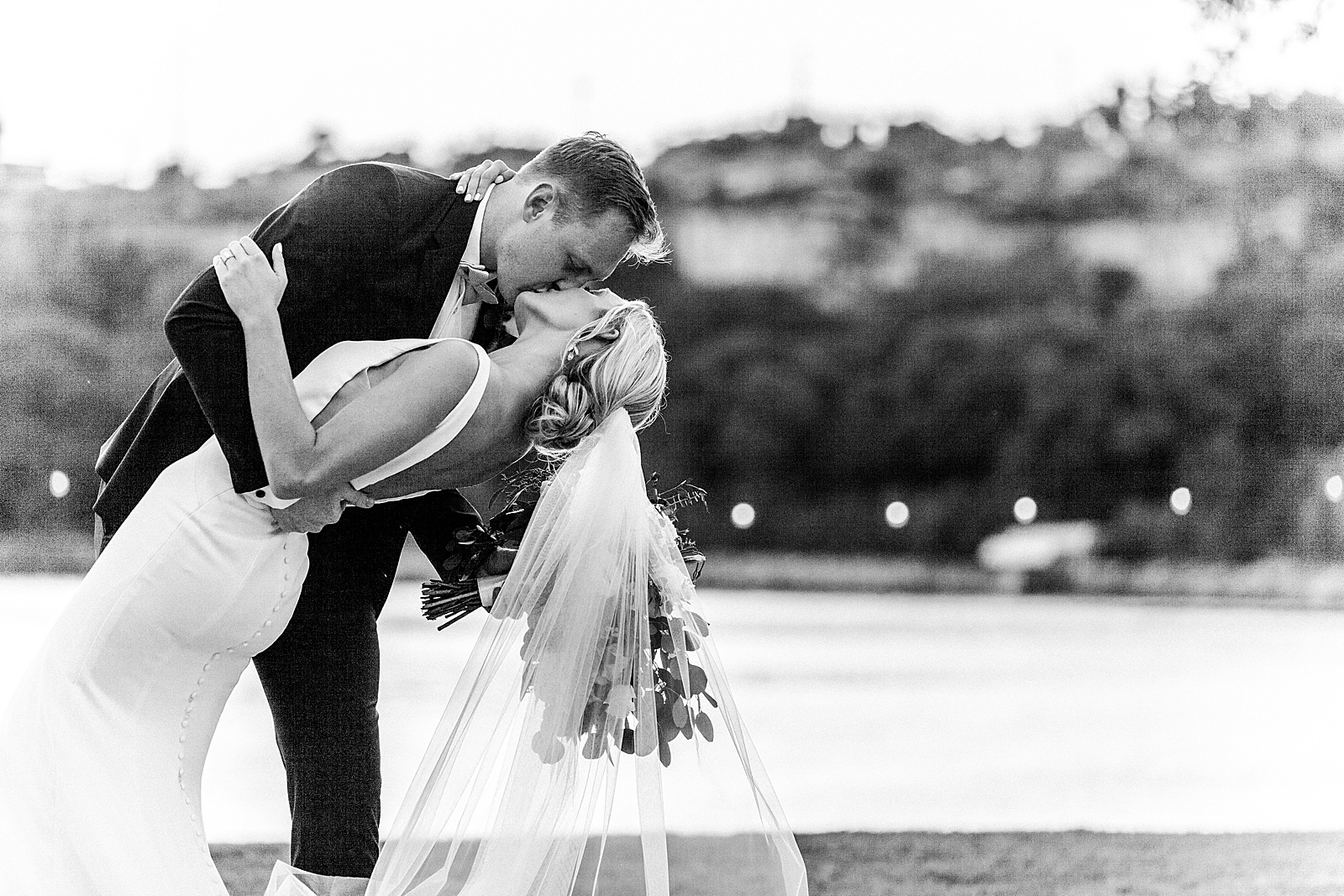 Lake Wedding Couples Portraits, San Antonio and Austin Wedding Photographer, Anna Kay Photography