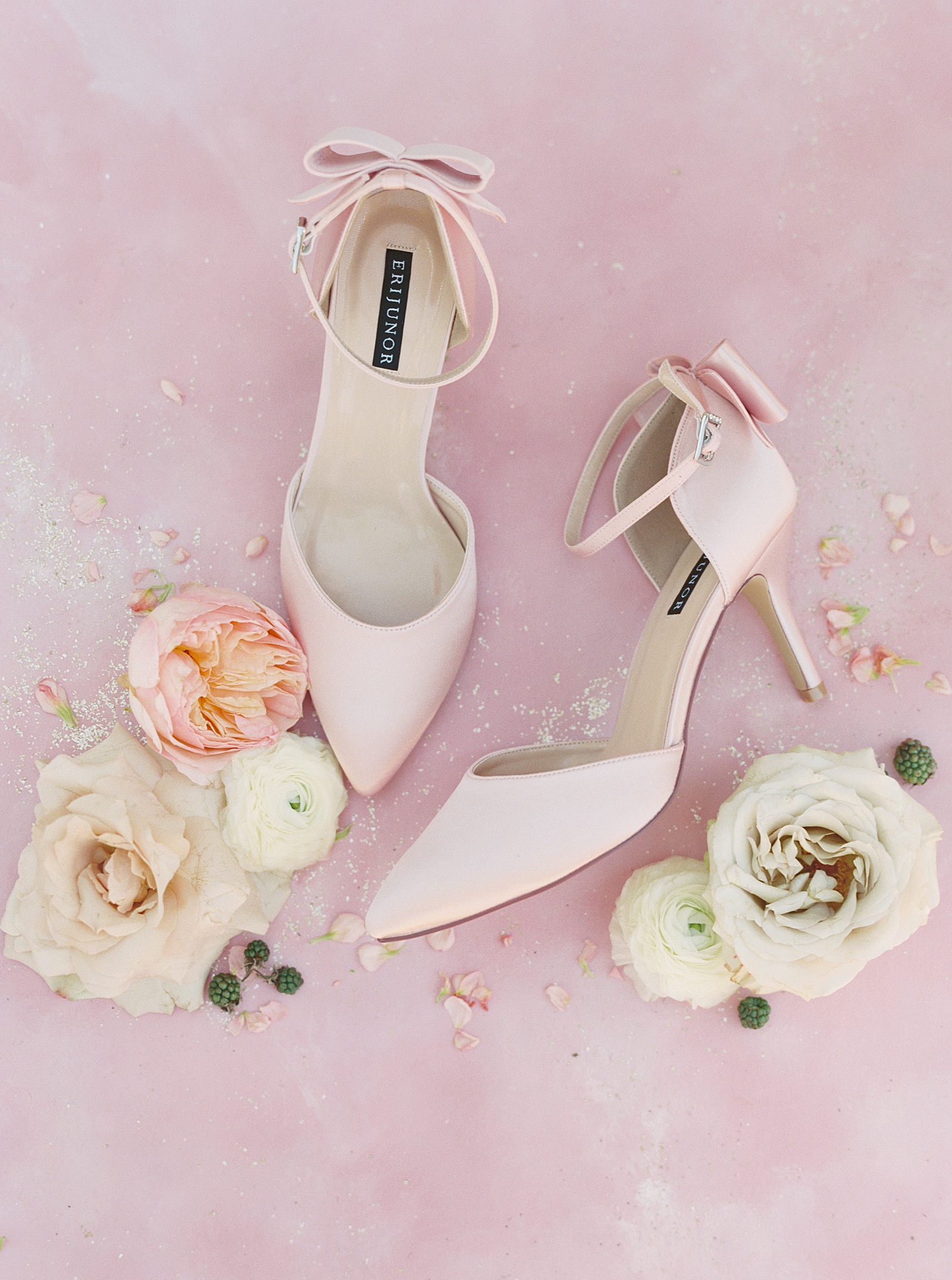 Blush Wedding Shoes, Wedding Detail Shots, Anna Kay Photography, San Antonio Wedding Photographer