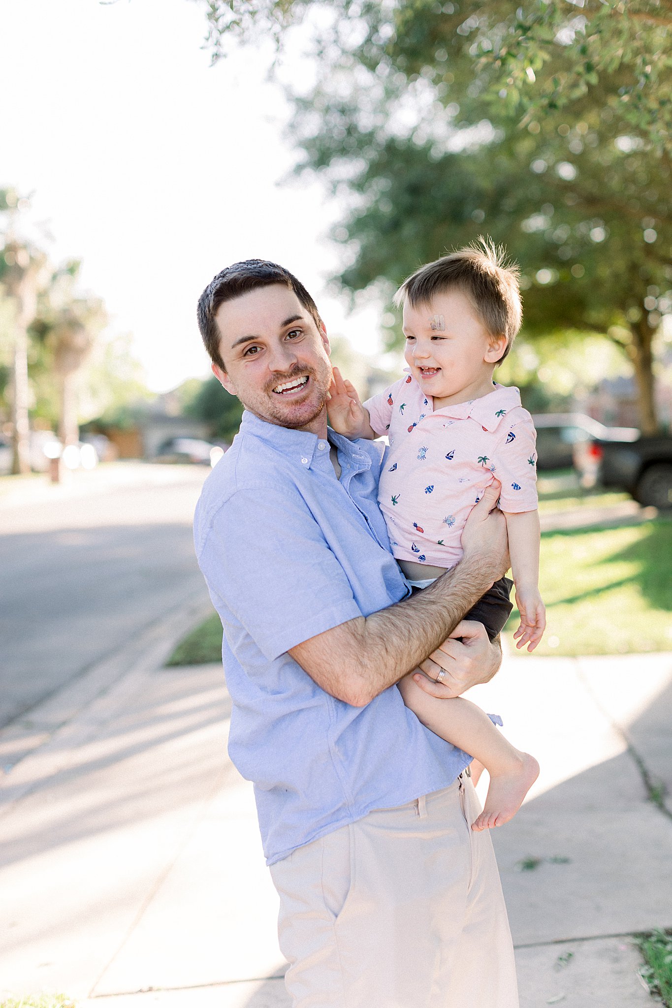 Seersucker and Lilly Pulitzer Family Photo Outfits, San Antonio Photographer