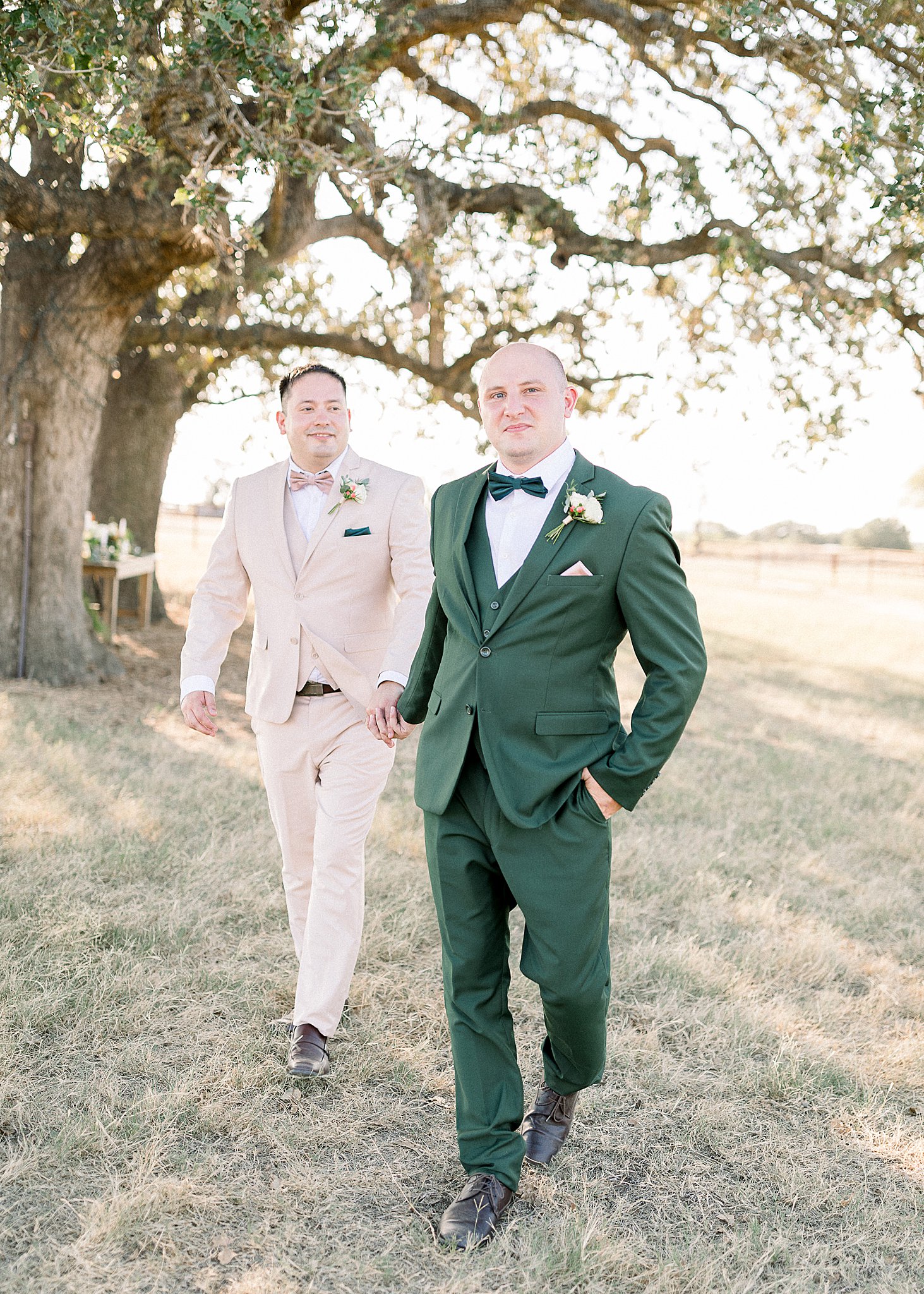 Grooms on their Wedding Day, Circle J Ranch, Anna Kay Photography, Austin Wedding Photographer