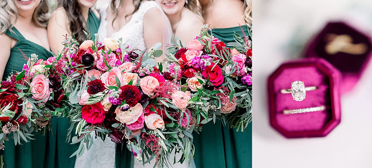 Bright Bridal Bouquets by Reiley and Rose, Anna Kay Photography