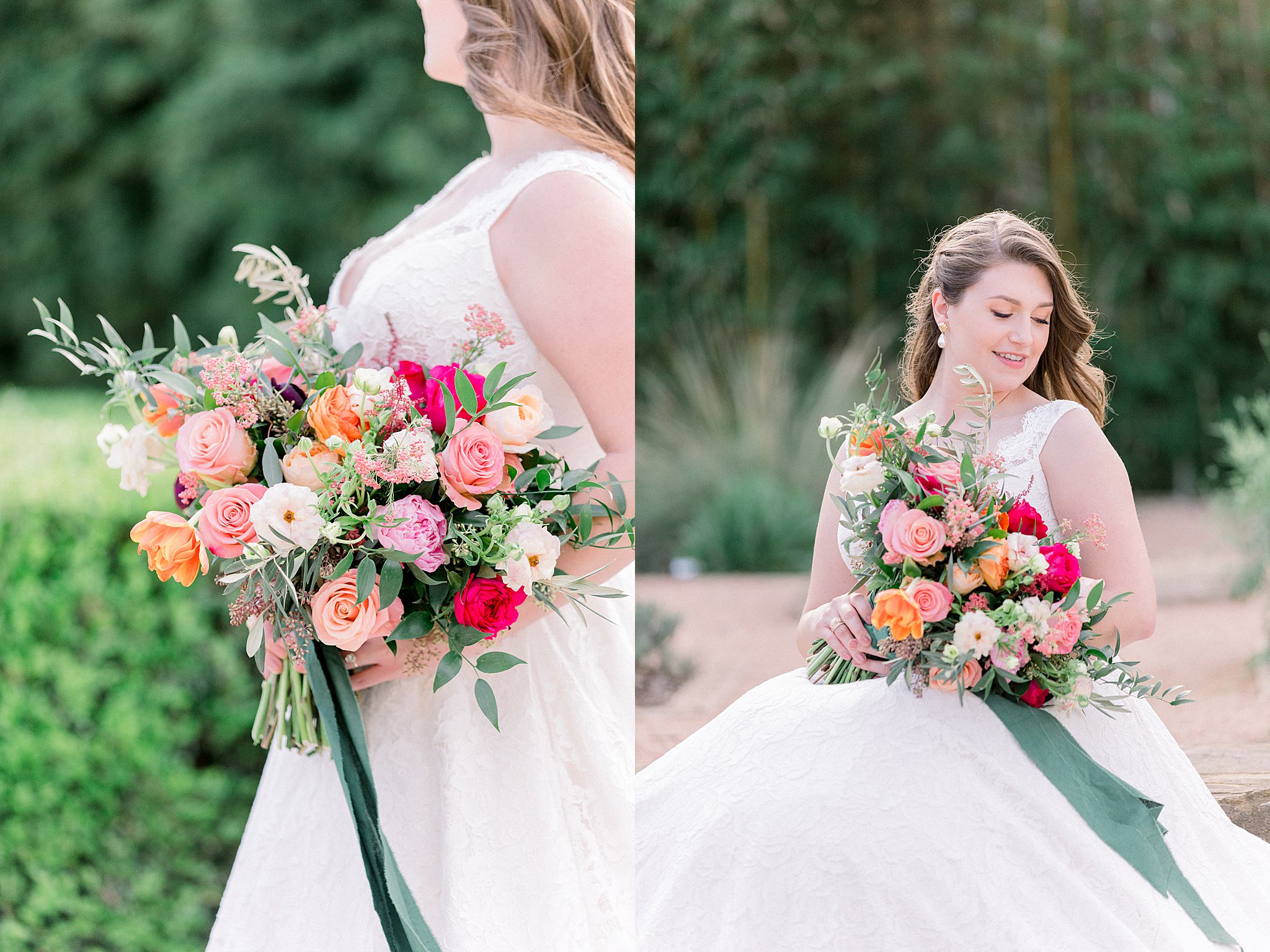 Bright Wedding Bouquet with Luxury Florals, Anna Kay Photography, Austin Wedding Photographer