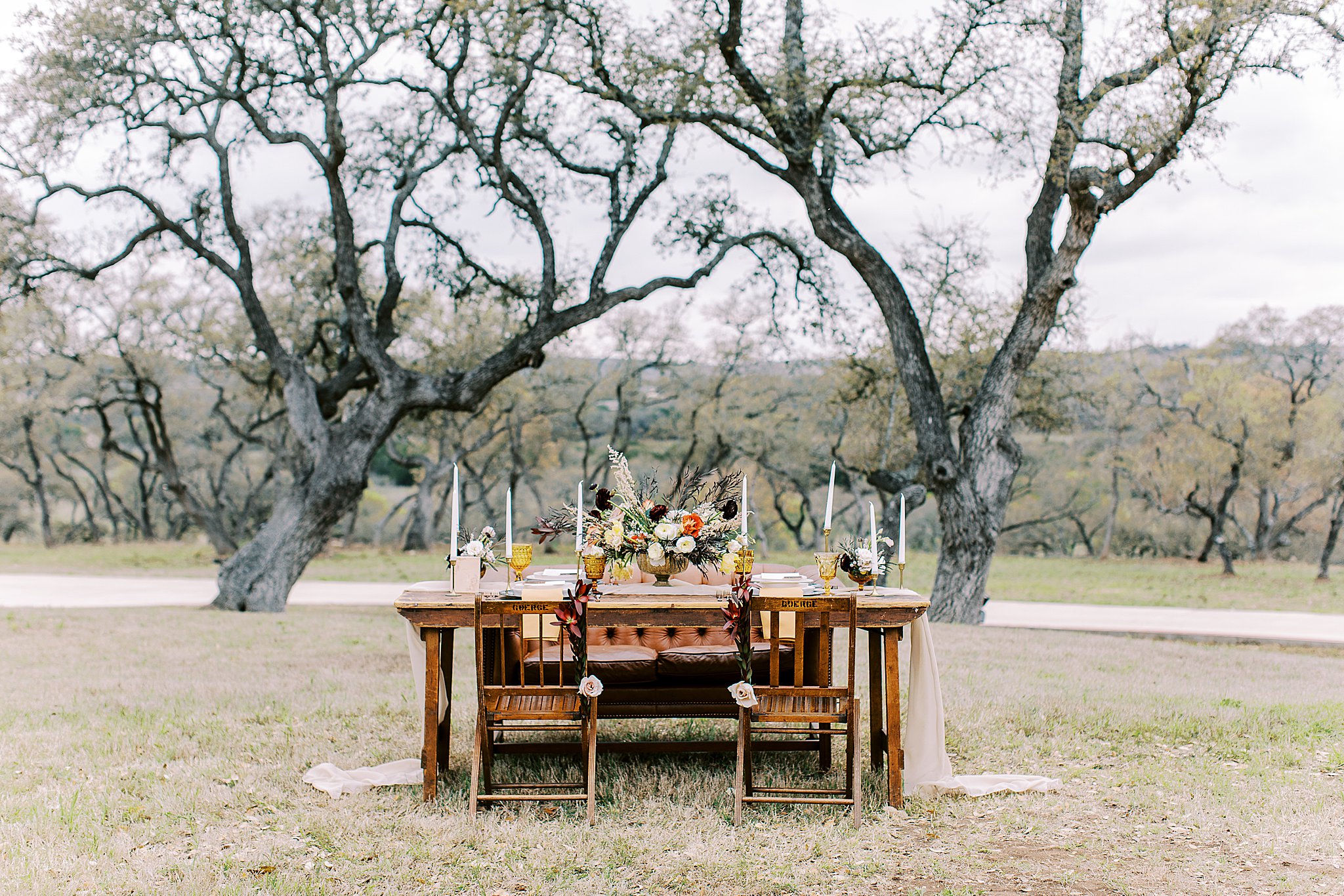 Fall wedding inspiration in Bulverde Texas