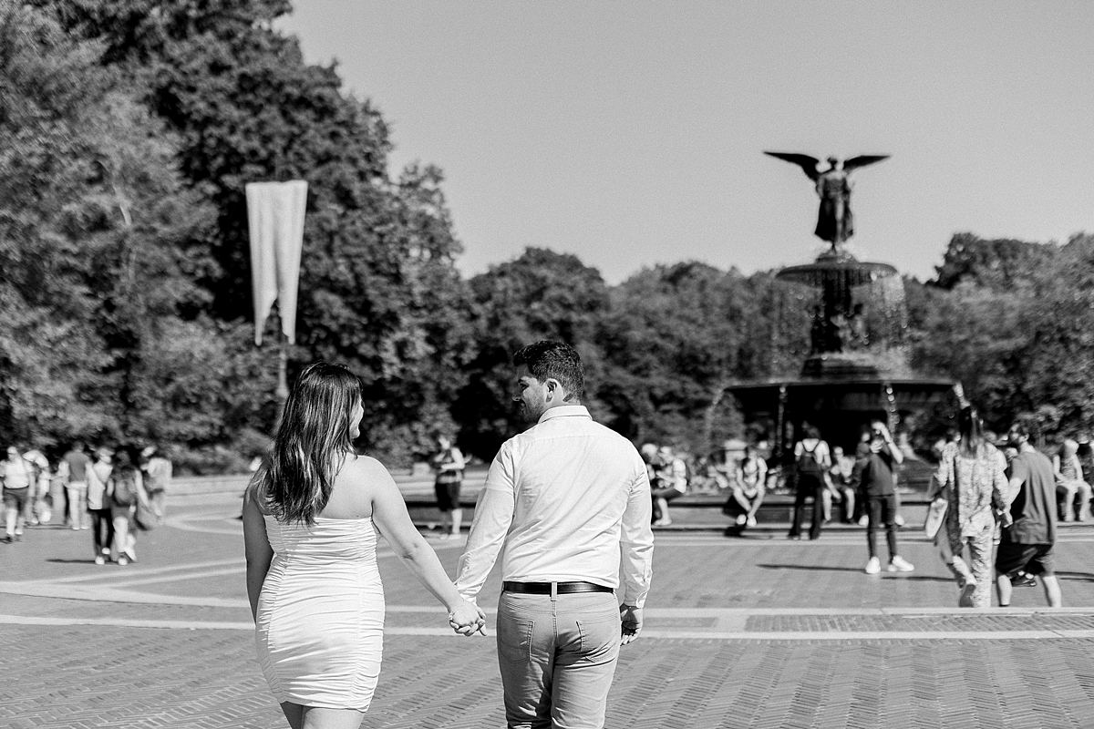 Central Park Engagement Session in New York City, Anna Wright