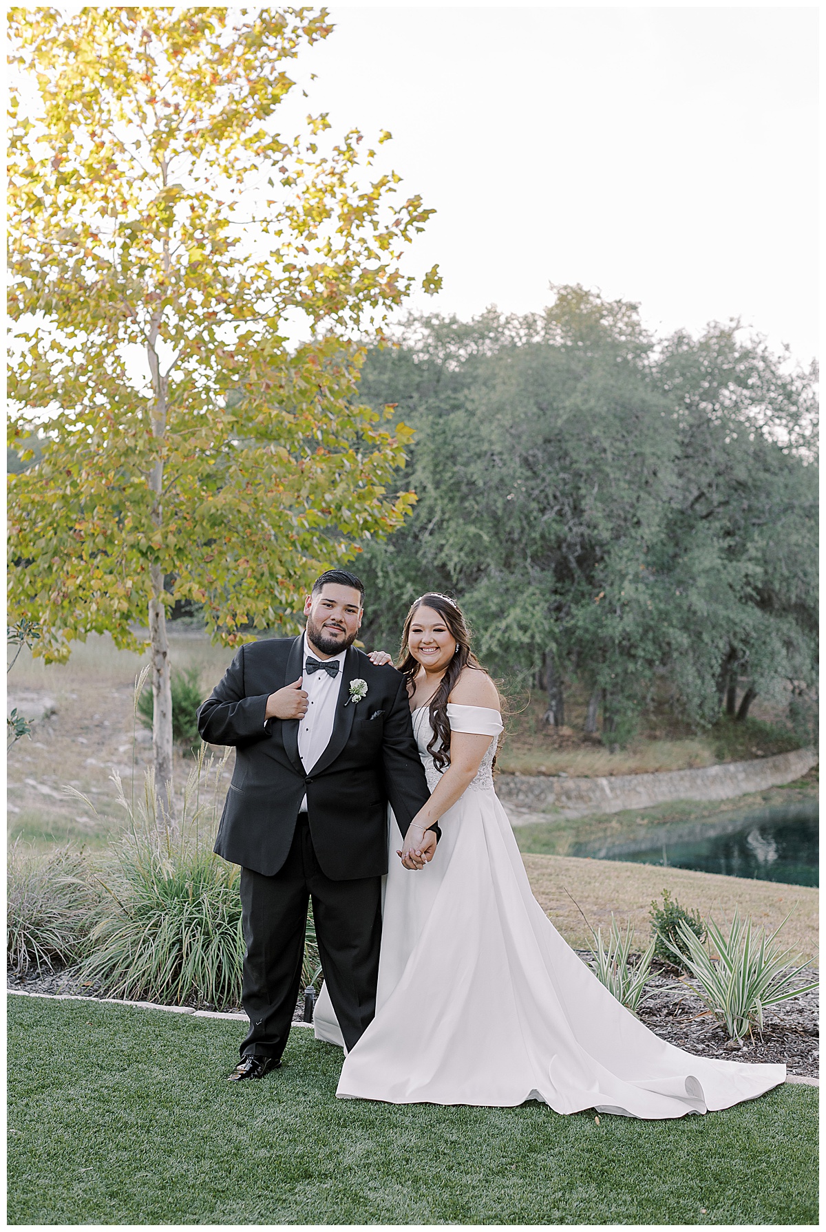 Mexican Wedding Couple, Kendall Point, Black and White Wedding
