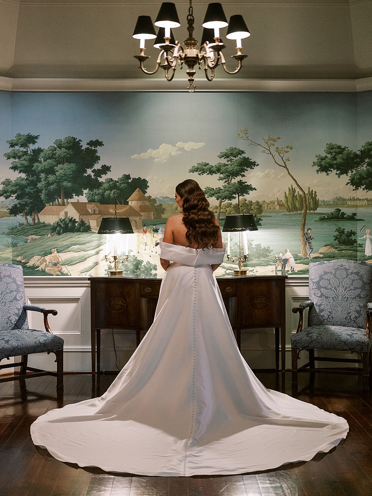 Elegant Bridal Portrait, Naomi Biden Inspired, DC Wedding Photographer
