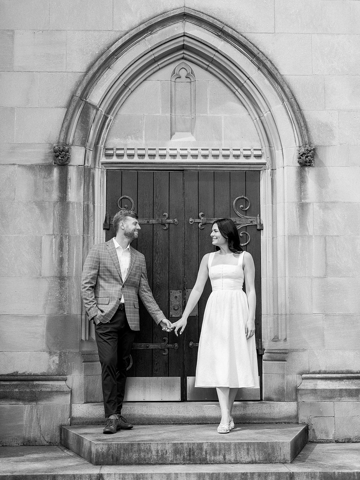 Engagement Session at DC National Cathedral