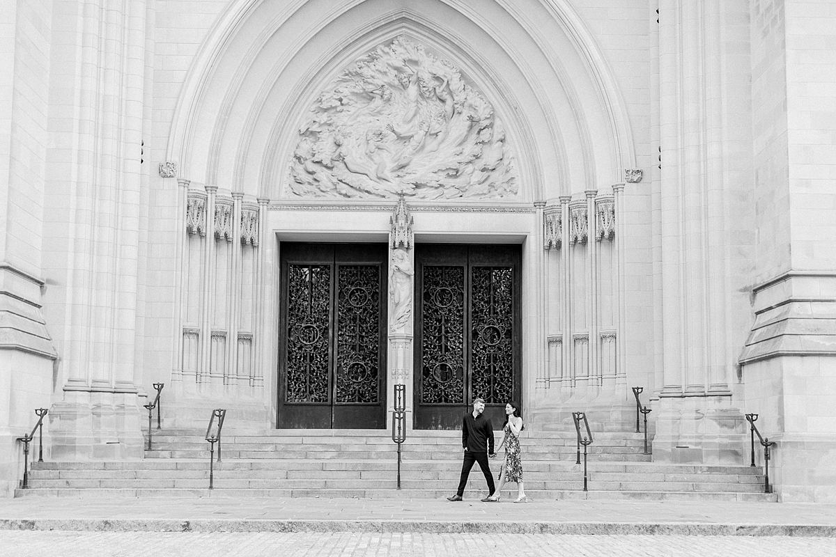 DC Engagement Session Photographers, National Cathedral